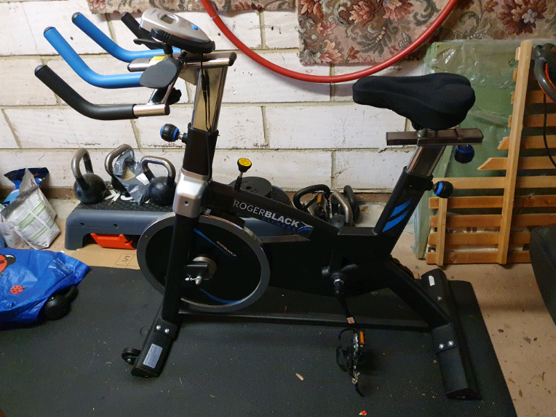 roger black spin bike